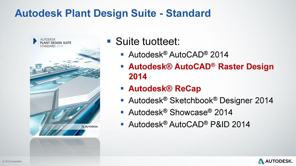 Raster Design 2014 Autodesk ReCap Autodesk