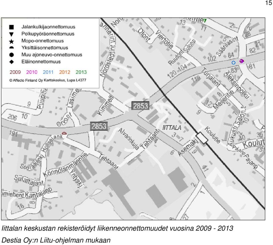 liikenneonnettomuudet