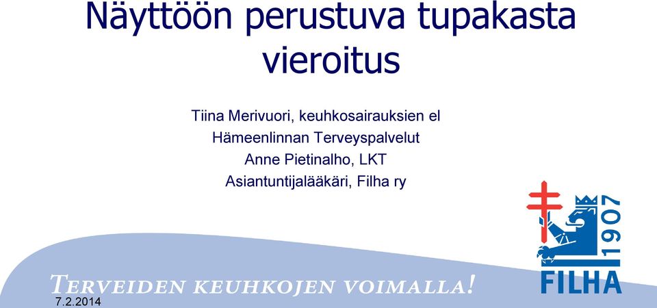 Hämeenlinnan Terveyspalvelut Anne