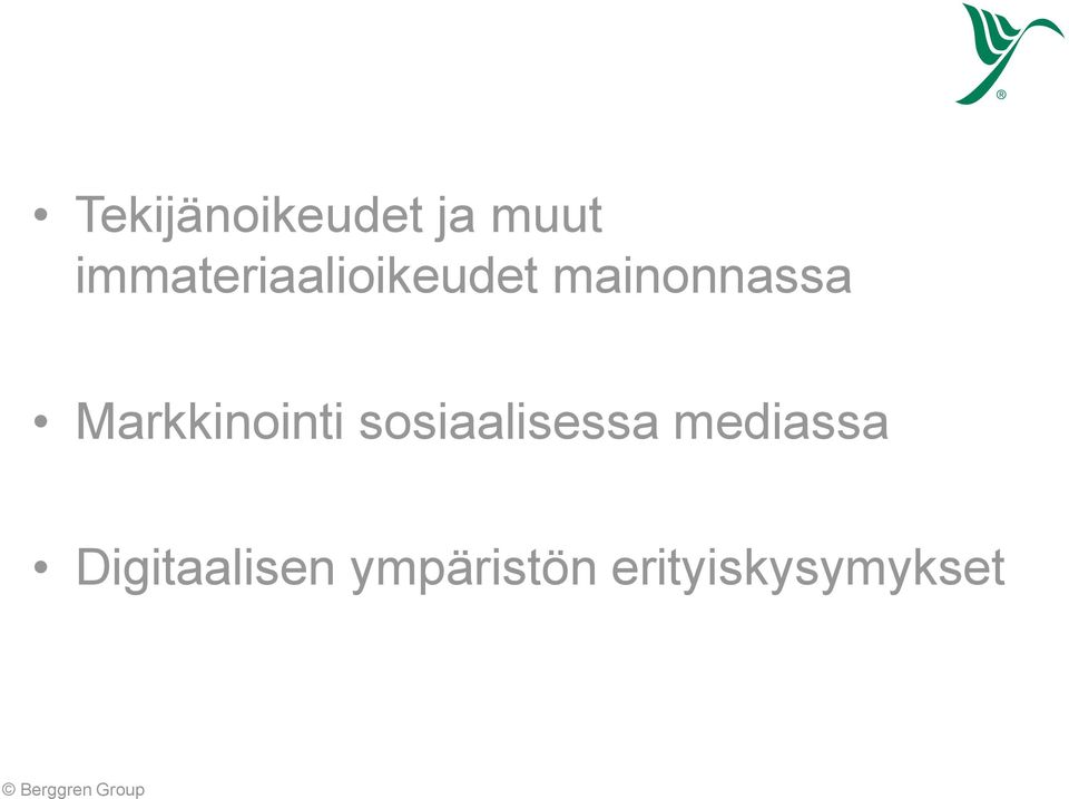 Markkinointi sosiaalisessa