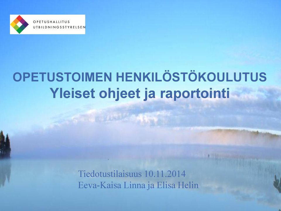 HENKILÖSTÖKOULUTUS 