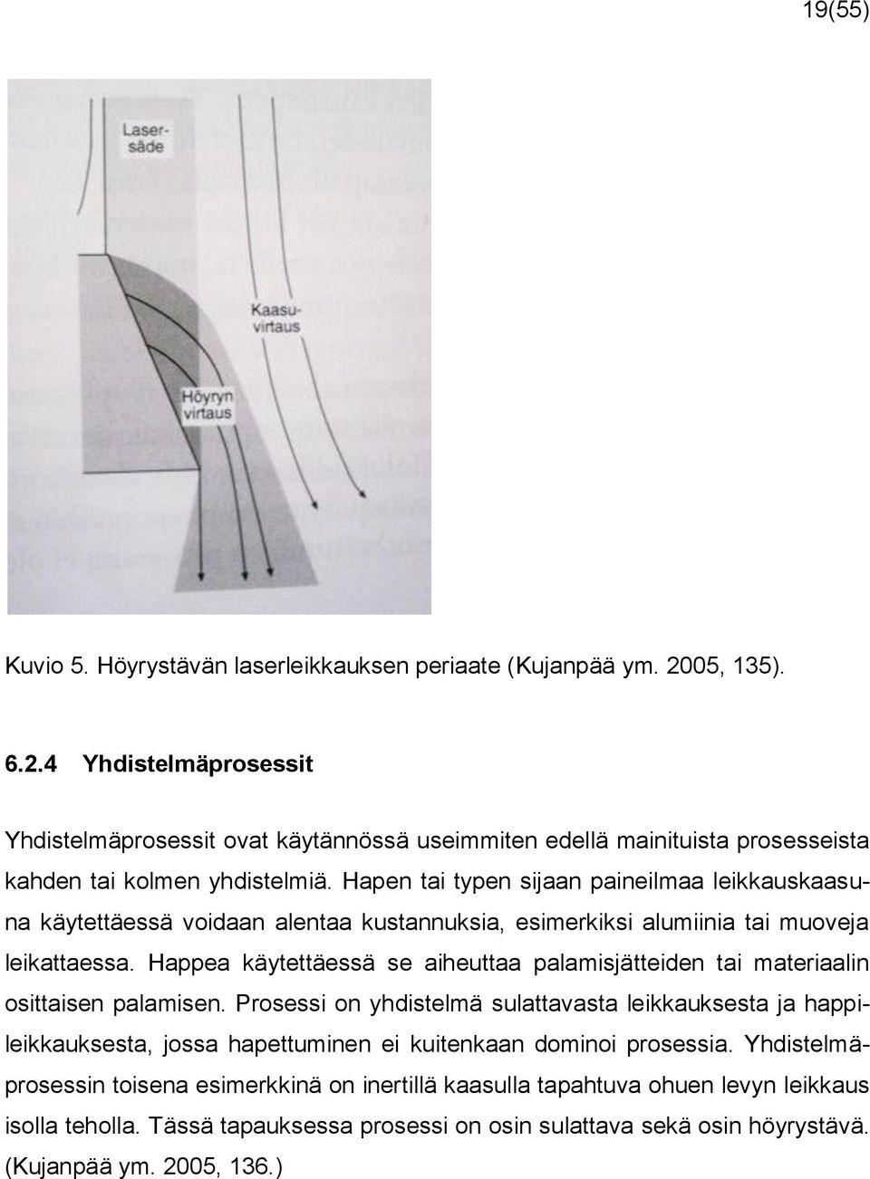 Hapen tai typen sijaan paineilmaa leikkauskaasuna käytettäessä voidaan alentaa kustannuksia, esimerkiksi alumiinia tai muoveja leikattaessa.