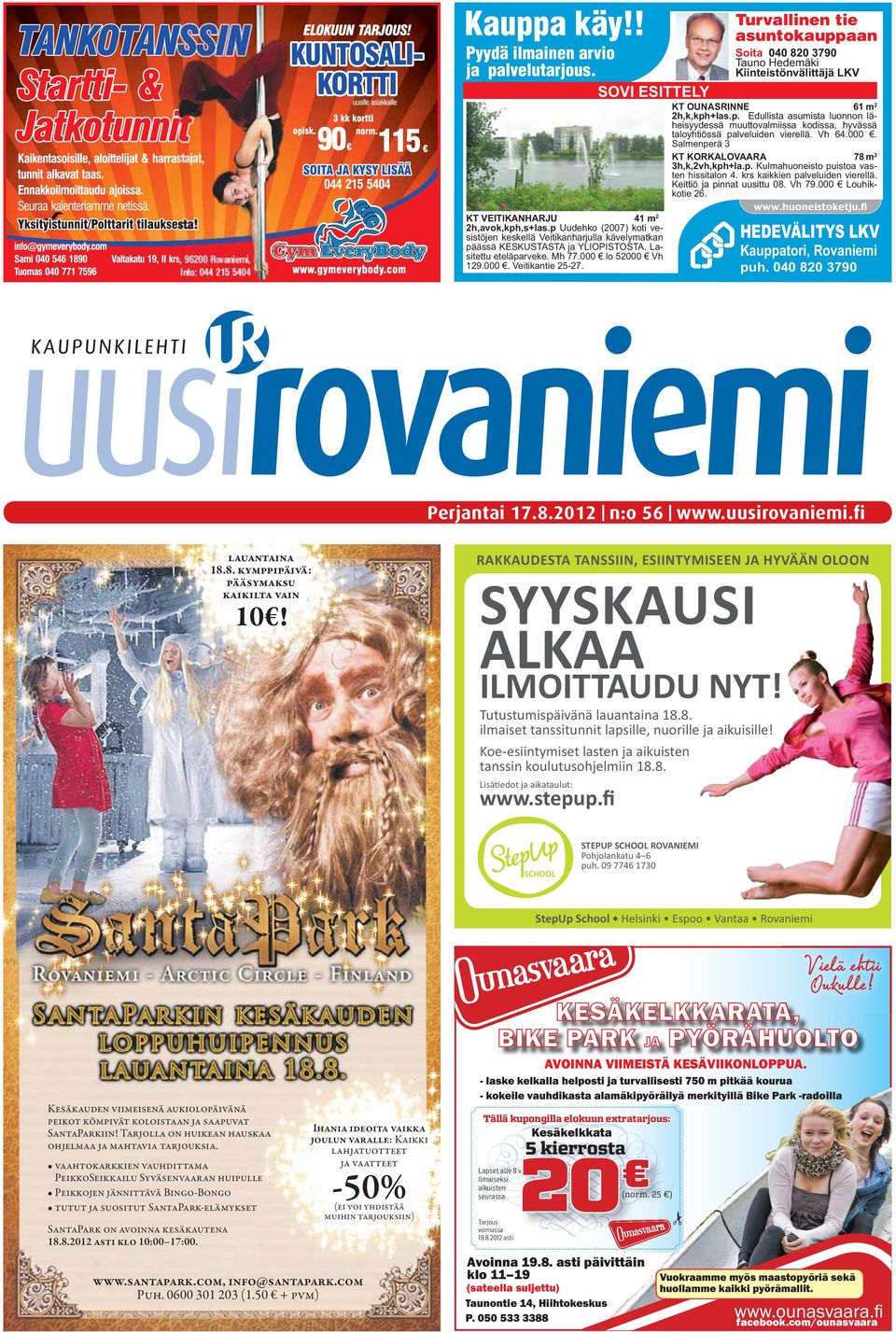 KT VEITIKANHARJU 41 m 2 2h,avok,kph,s+las.p Uudehko (2007) koti vesistöjen keskellä Veitikanharjulla kävelymatkan päässä KESKUSTASTA ja YLIOPISTOSTA. Lasitettu eteläparveke. Mh 77.000 lo 52000 Vh 129.