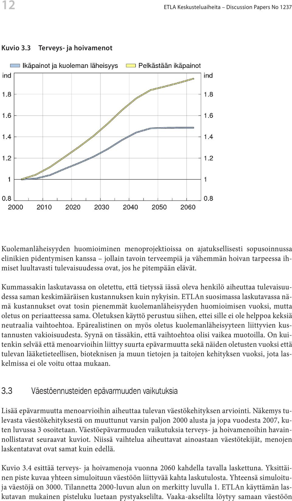 ihmiset luultavasti tulevaisuudessa ovat, jos he pitempään elävät.