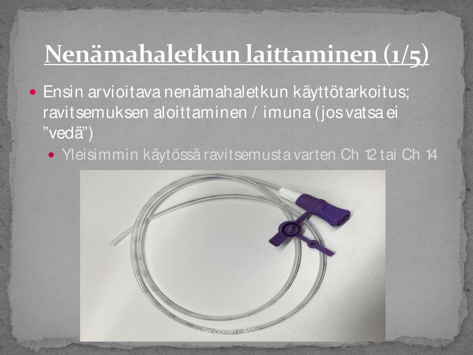 aloittaminen / imuna (jos vatsa ei vedä