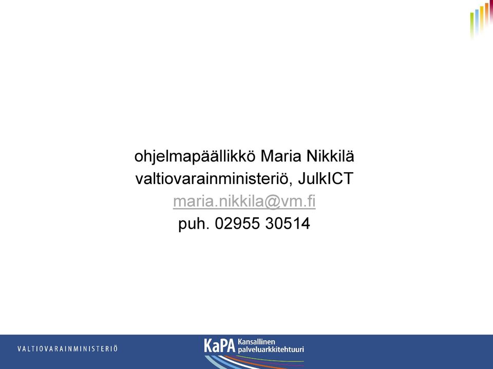 valtiovarainministeriö,