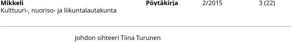 liikuntalautakunta 05.03.