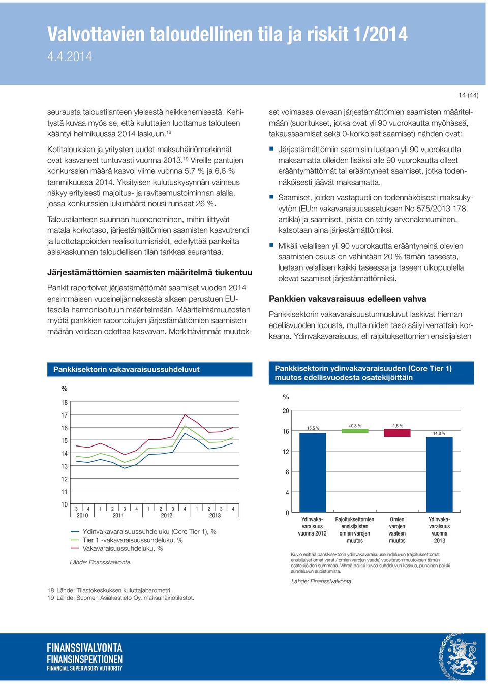 19 Vireille pantujen konkurssien määrä kasvoi viime vuonna 5,7 % ja 6,6 % tammikuussa 214.