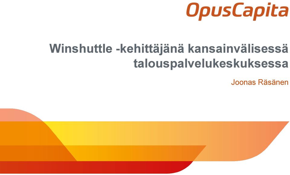 kansainvälisessä