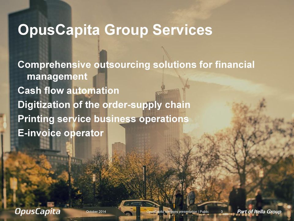 the order-supply chain Printing service business operations