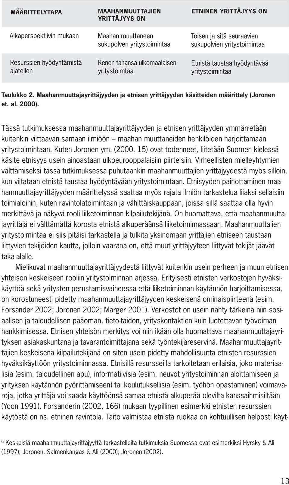 (2000, 15) ovat todenneet, liitetään Suomen kielessä käsite etnisyys usein ainoastaan ulkoeurooppalaisiin piirteisiin.