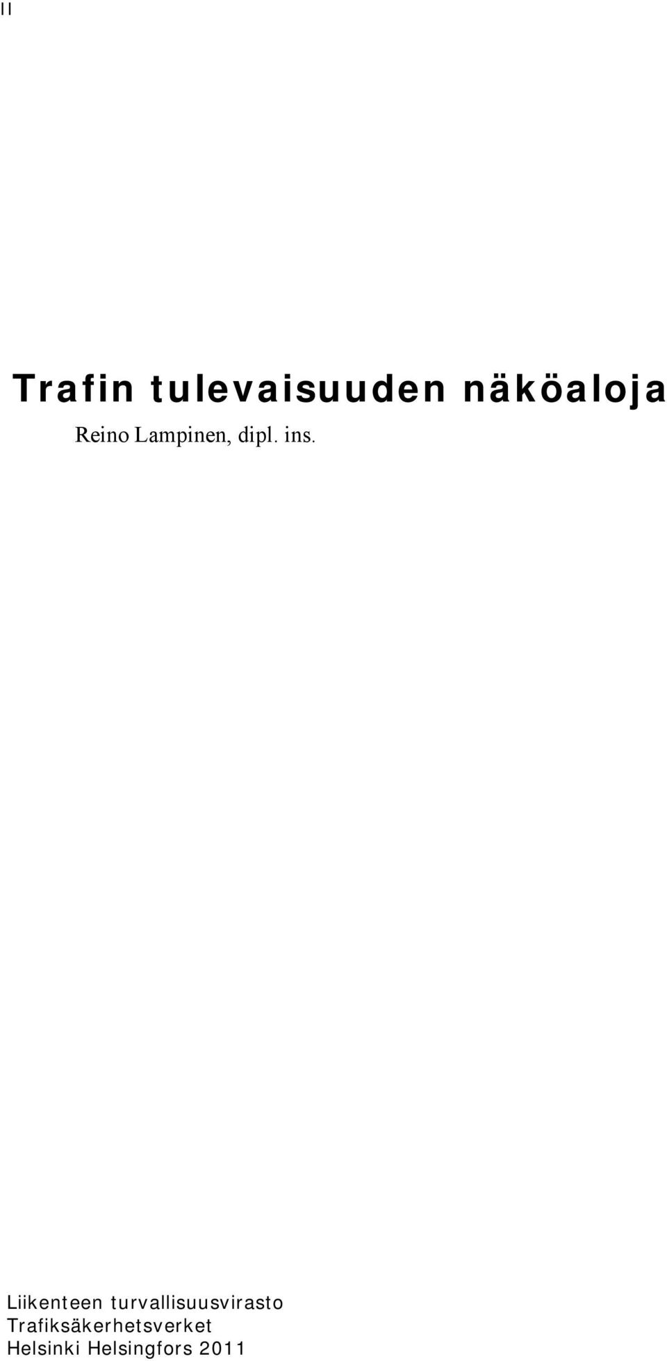 Liikenteen turvallisuusvirasto