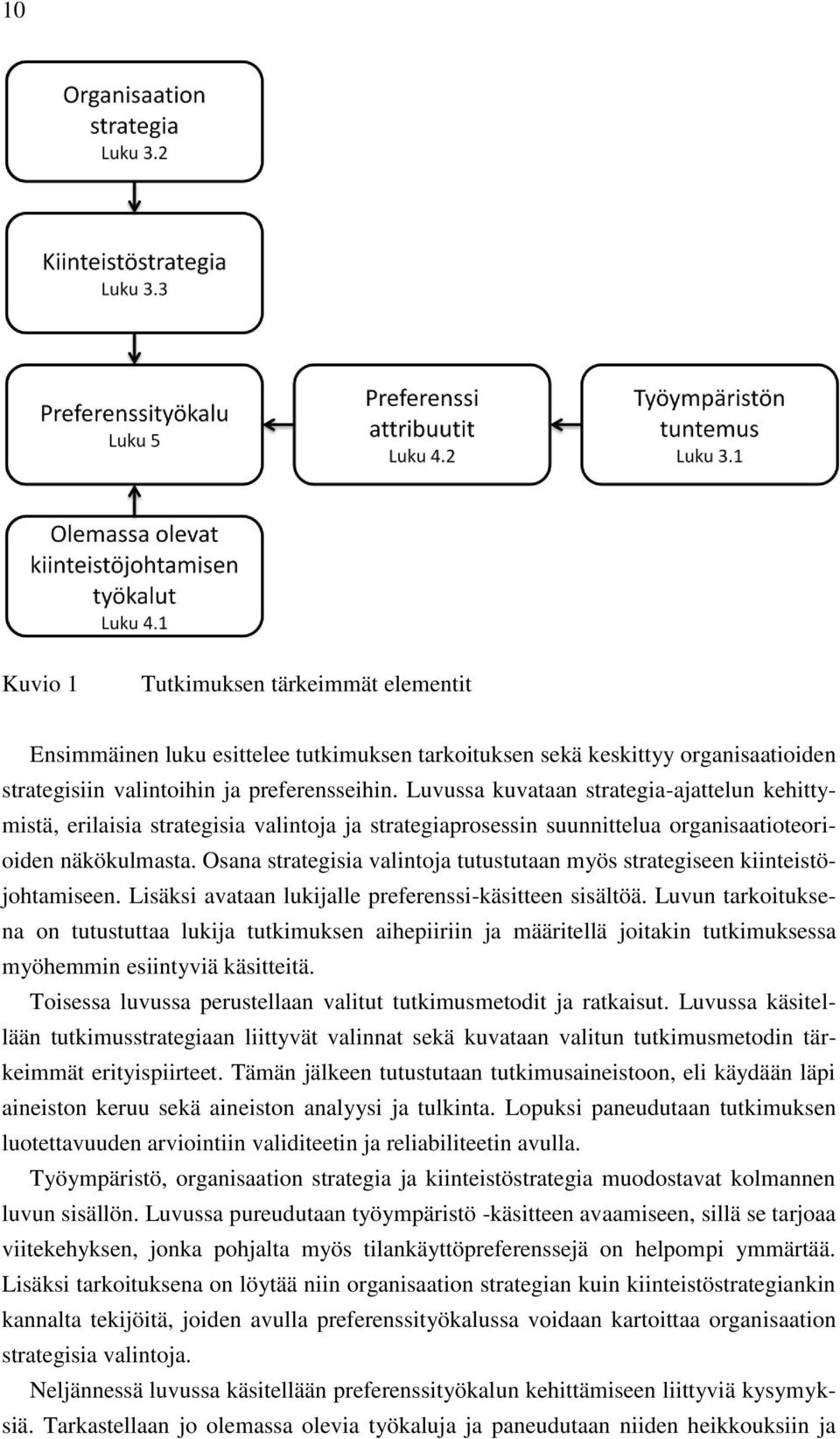 Osana strategisia valintoja tutustutaan myös strategiseen kiinteistöjohtamiseen. Lisäksi avataan lukijalle preferenssi-käsitteen sisältöä.