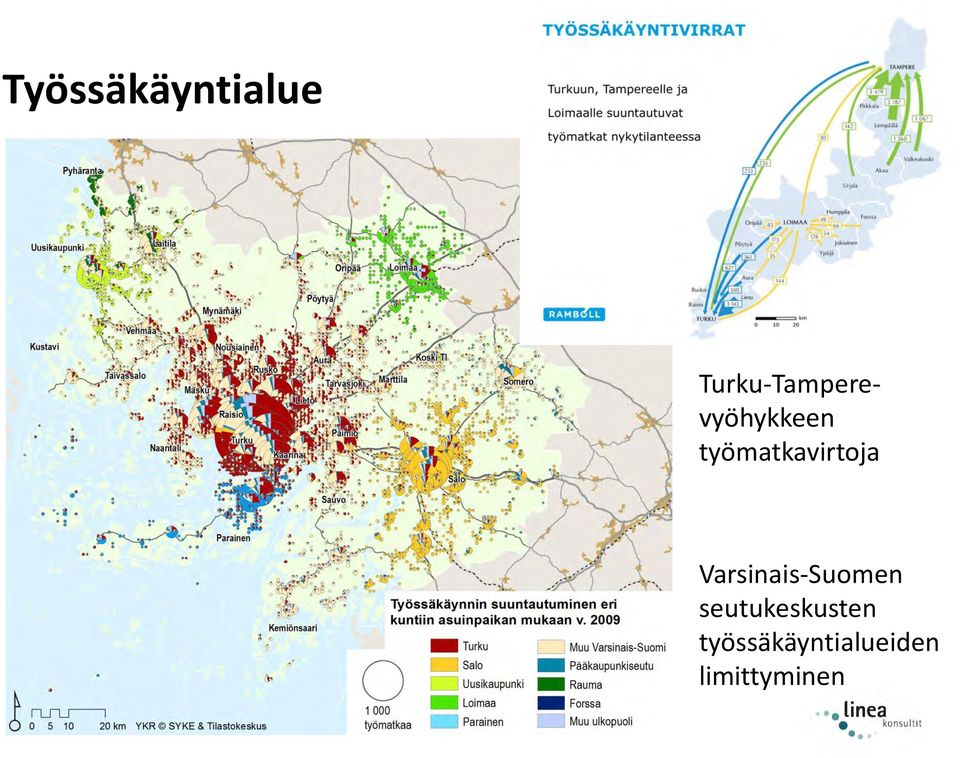 Varsinais-Suomen seutukeskusten