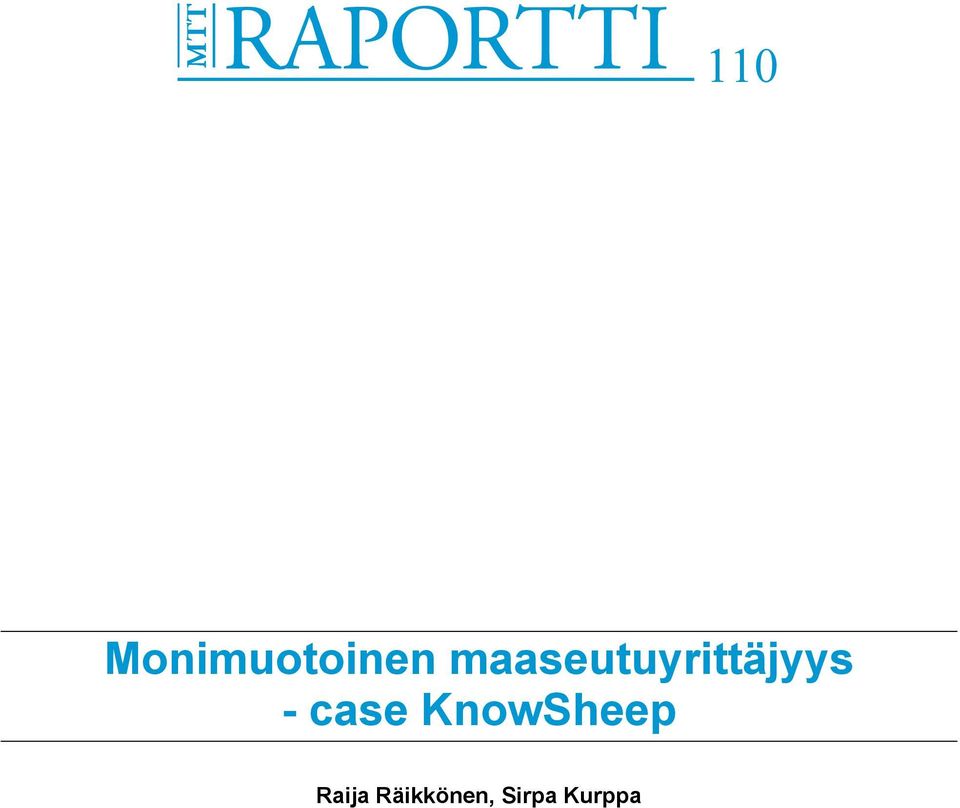 case KnowSheep Raija