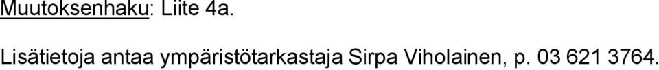 ympäristötarkastaja