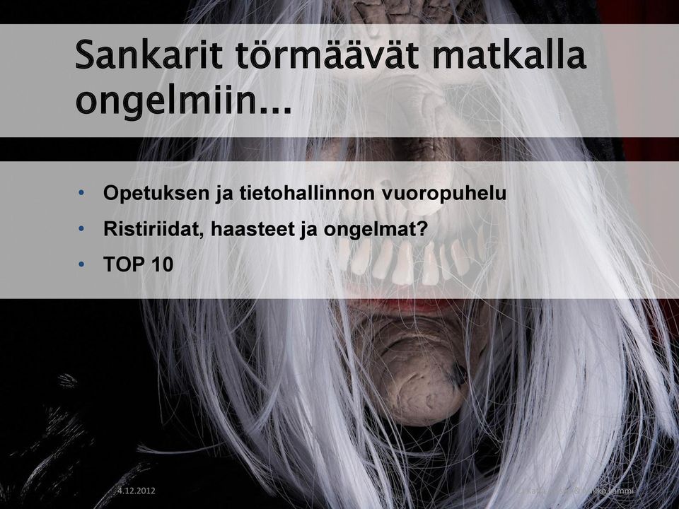 .. Opetuksen ja tietohallinnon