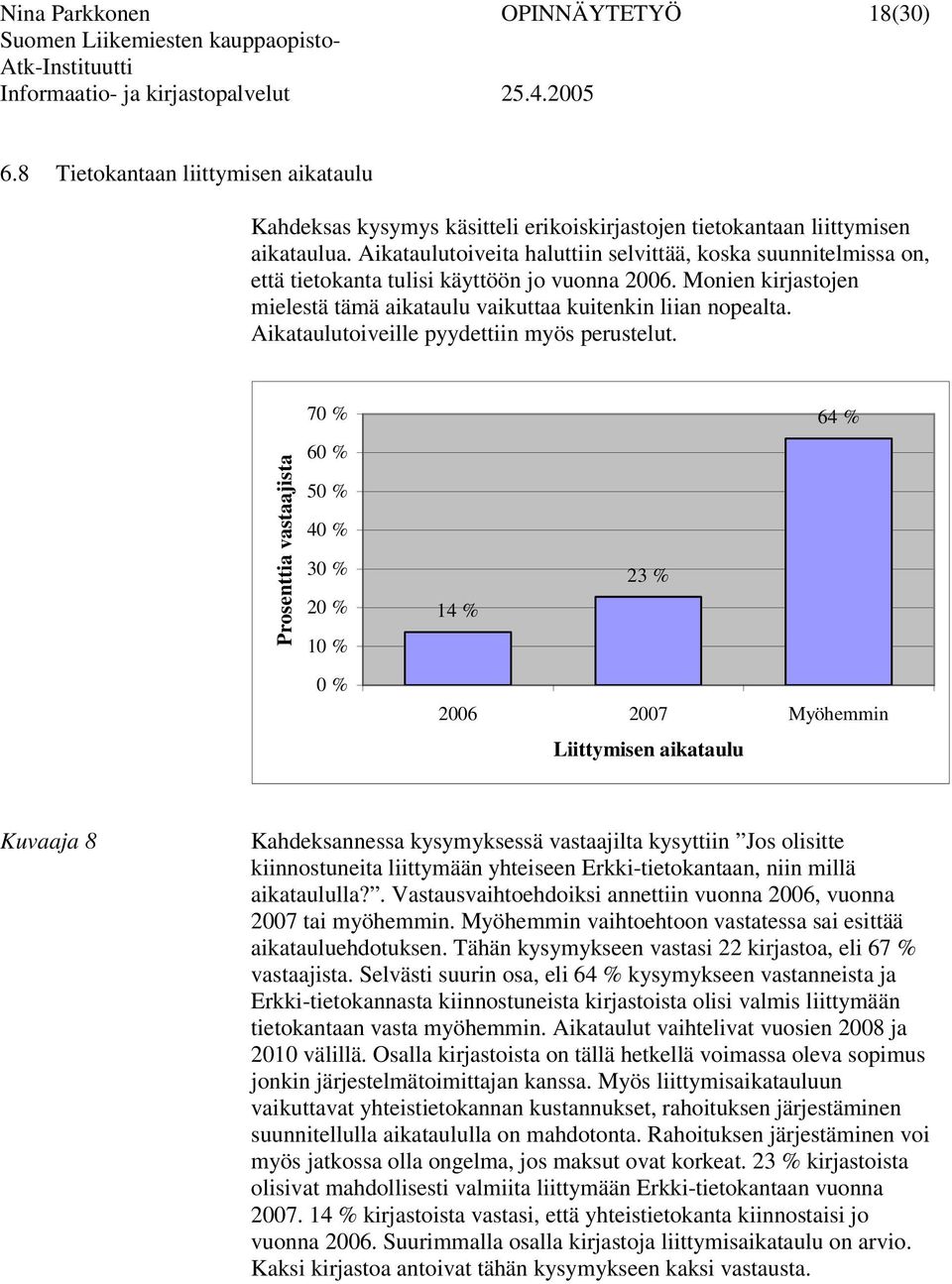 Aikataulutoiveille pyydettiin myös perustelut.