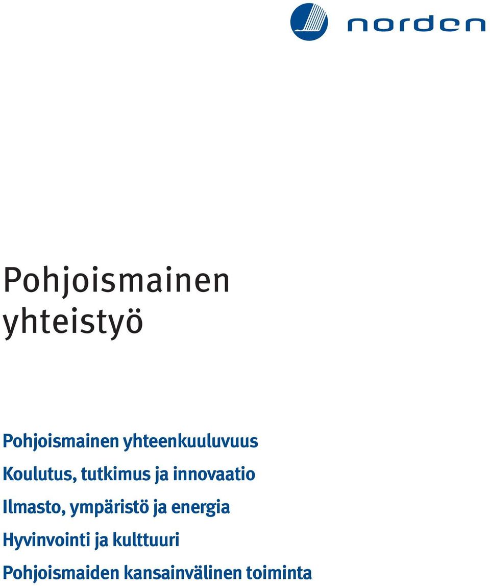 innovaatio Ilmasto, ympäristö ja energia