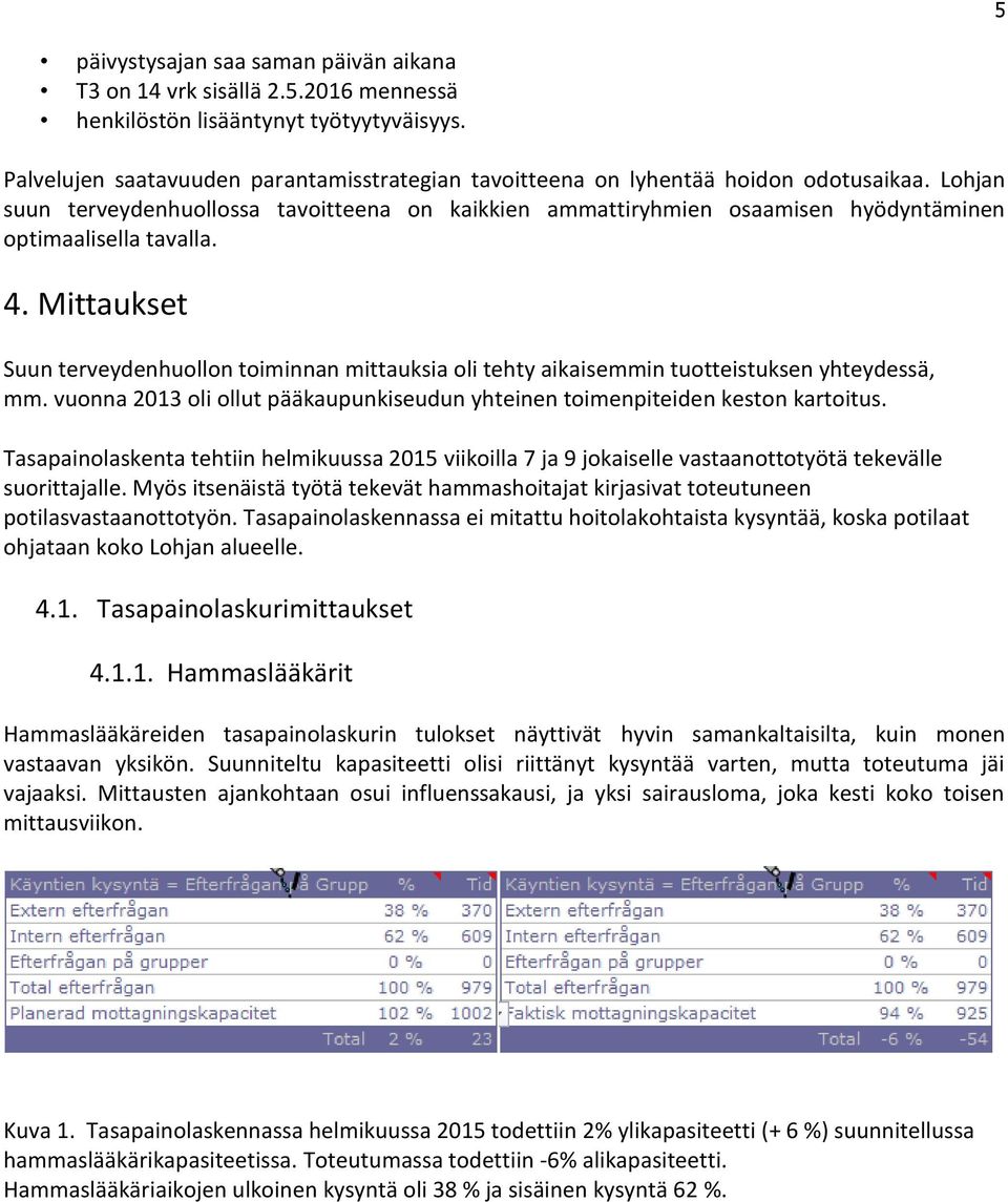 Lohjan suun terveydenhuollossa tavoitteena on kaikkien ammattiryhmien osaamisen hyödyntäminen optimaalisella tavalla. 4.