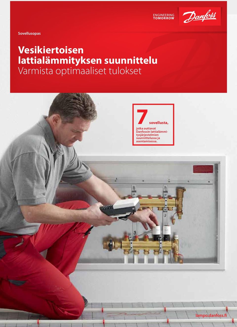 sovellusta, jotka auttavat Danfossin