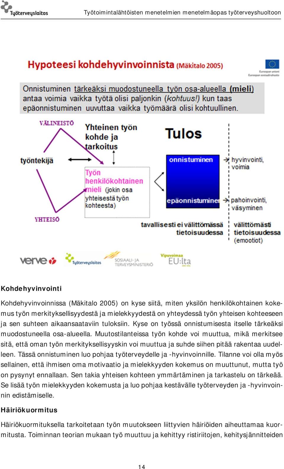 Muutostilanteissa työn kohde voi muuttua, mikä merkitsee sitä, että oman työn merkityksellisyyskin voi muuttua ja suhde siihen pitää rakentaa uudelleen.