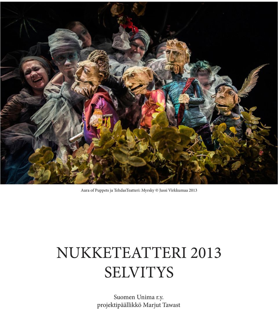 NUKKETEATTERI 2013 SELVITYS Suomen