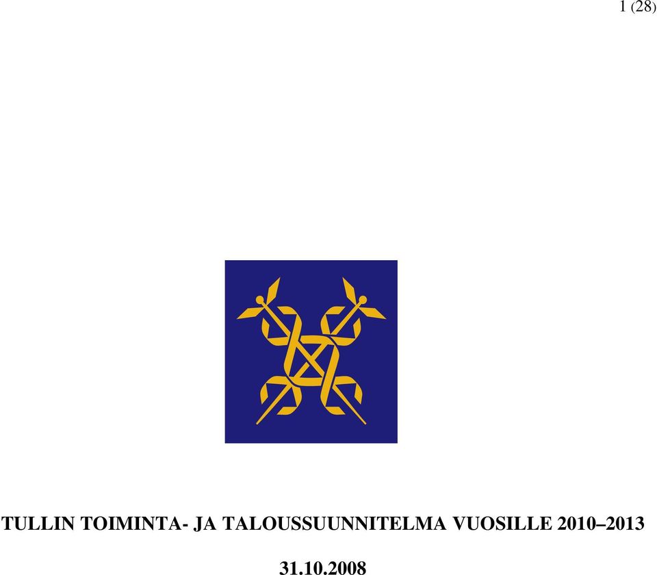 TALOUSSUUNNITELMA