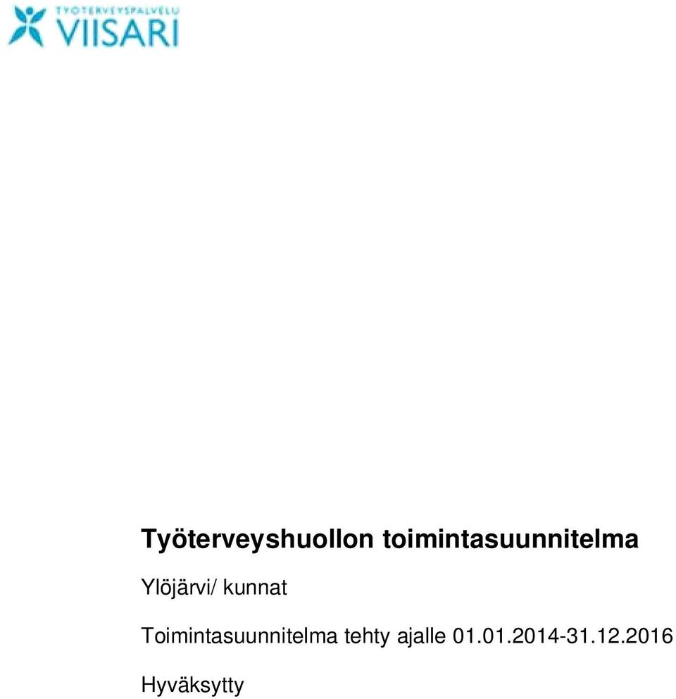 kunnat Toimintasuunnitelma