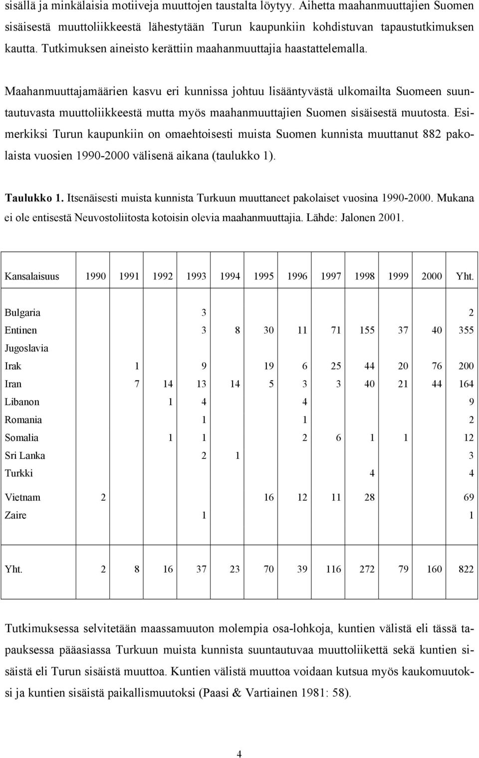 Maahanmuuttajamäärien kasvu eri kunnissa johtuu lisääntyvästä ulkomailta Suomeen suuntautuvasta muuttoliikkeestä mutta myös maahanmuuttajien Suomen sisäisestä muutosta.