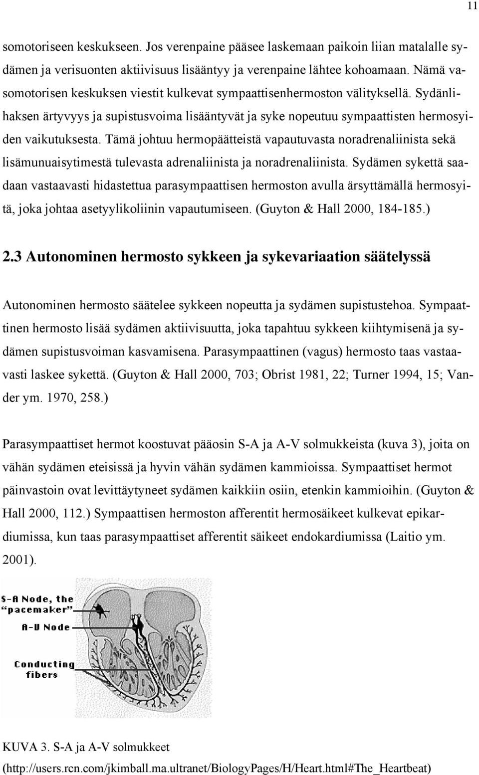 Tämä johtuu hermopäätteistä vapautuvasta noradrenaliinista sekä lisämunuaisytimestä tulevasta adrenaliinista ja noradrenaliinista.