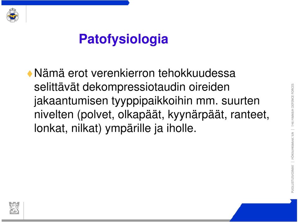 jakaantumisen tyyppipaikkoihin mm.