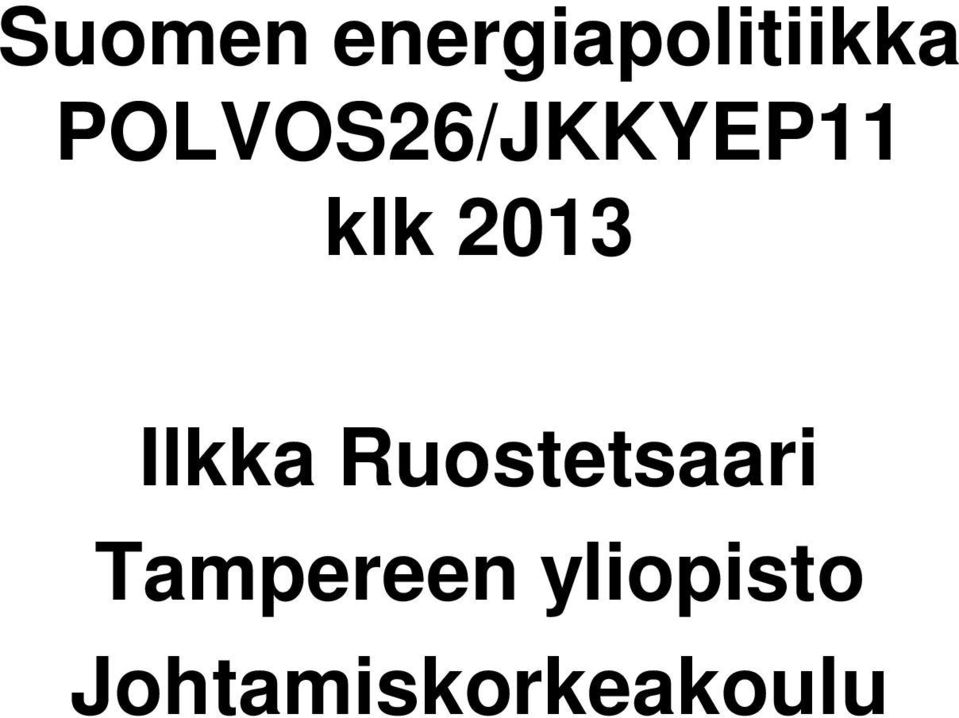 Ilkka Ruostetsaari