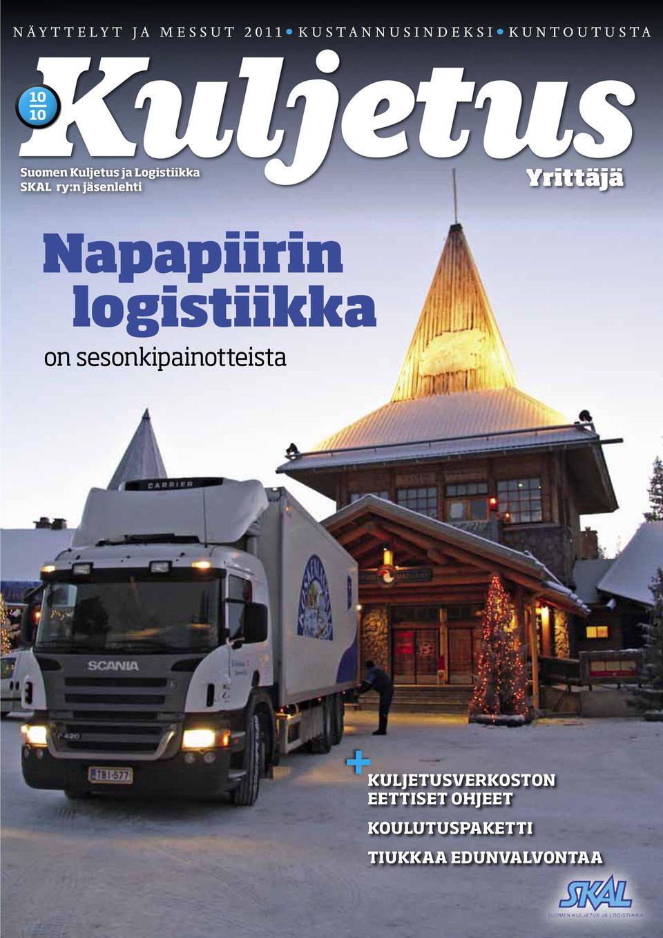 Napapiirin logistiikka on sesonkipainotteista +