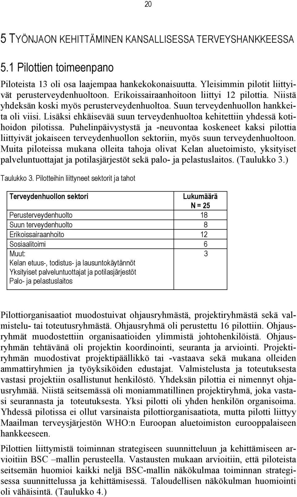 Lisäksi ehkäisevää suun terveydenhuoltoa kehitettiin yhdessä kotihoidon pilotissa.