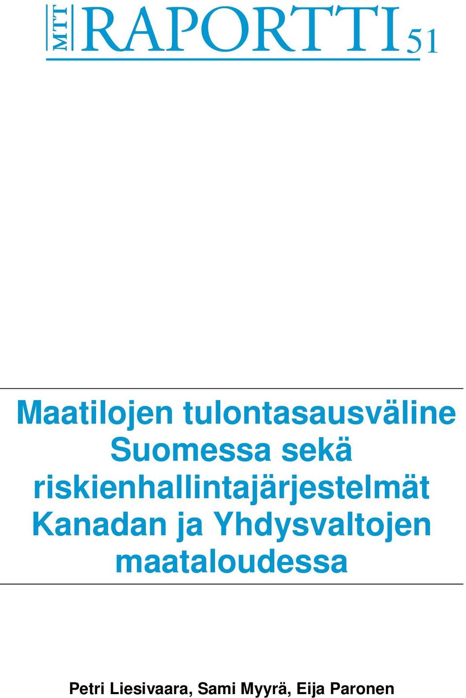 riskienhallintajärjestelmät Kanadan ja