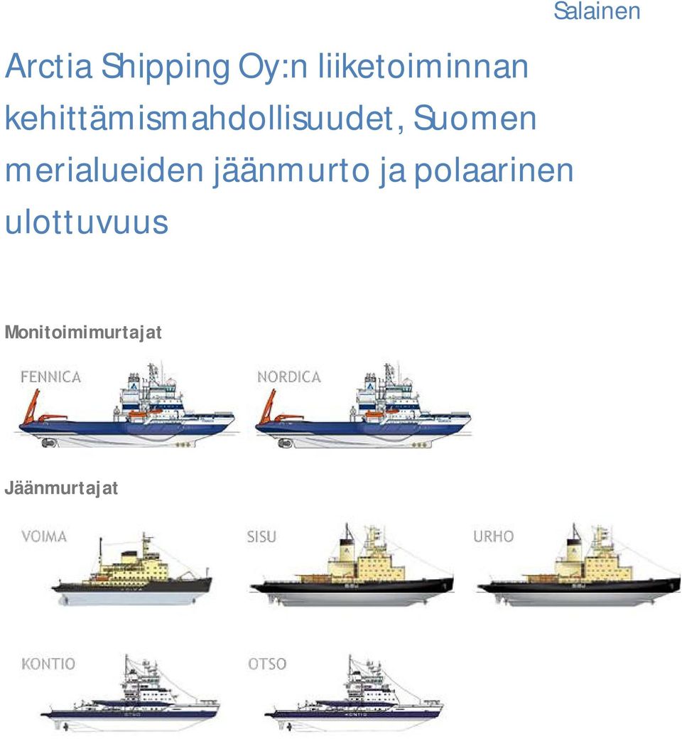 merialueiden jäänmurto ja polaarinen