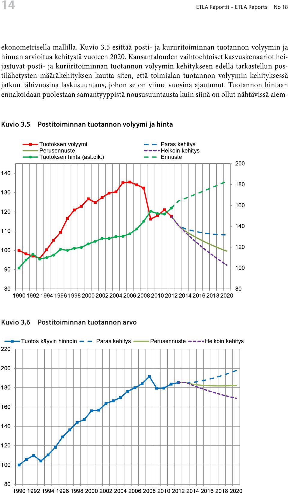 tuotannon volyymin kehityksessä 14 jatkuu lähivuosina laskusuuntaus, johon 14 se on viime vuosina ajautunut.