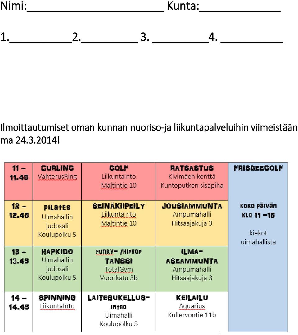 kunnan nuoriso-ja