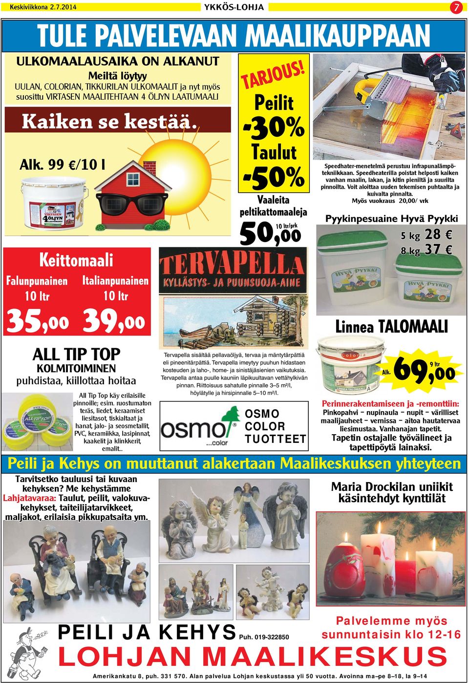 ruostumaton teräs, liedet, keraamiset liesitasot, tiskialtaat ja hanat, jalo- ja seosmetallit, PVC, keramiikka, lasipinnat, kaakelit ja klinkkerit, emalit... TARJOUS!