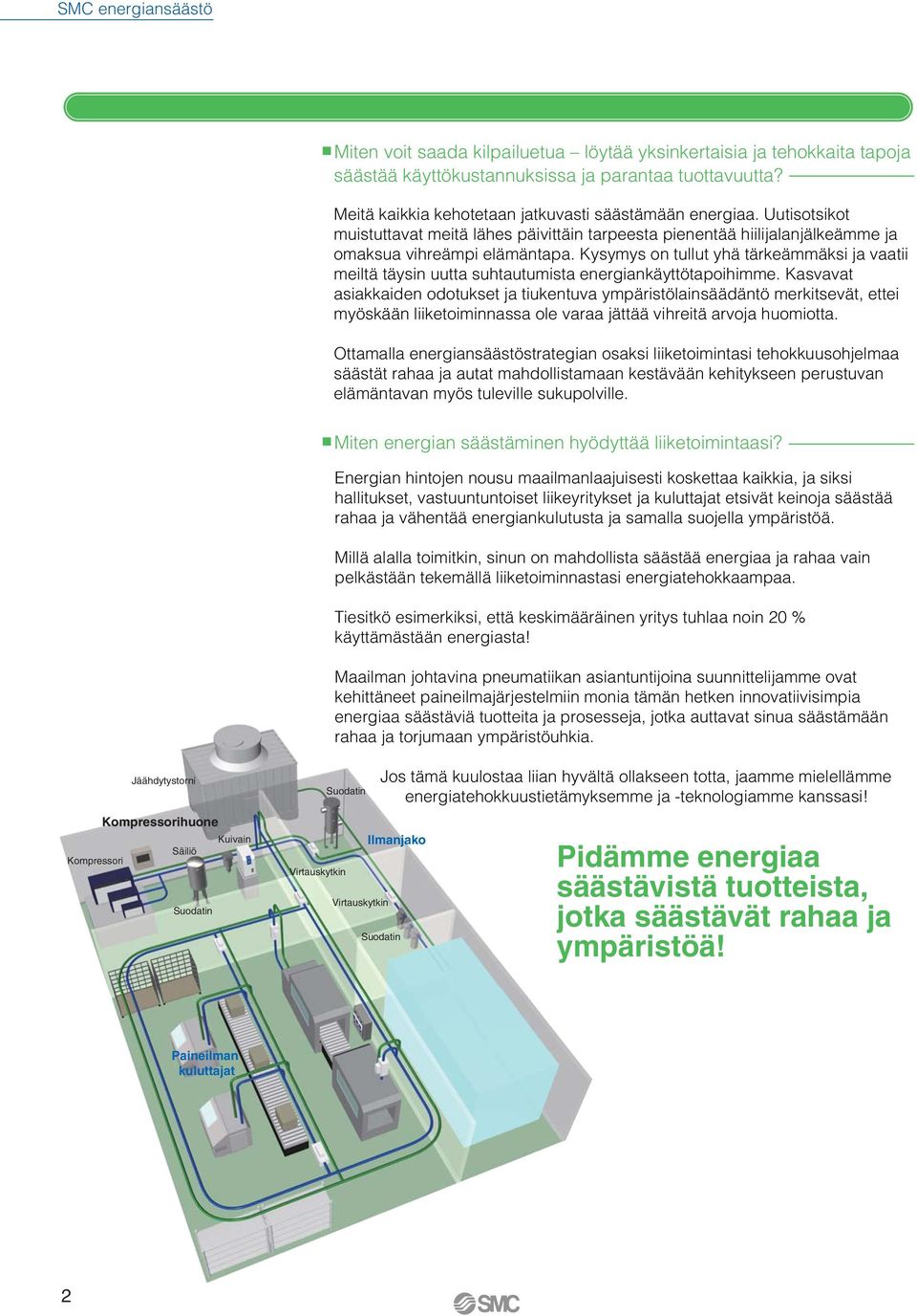 Kysymys on tullut yhä tärkeämmäksi ja vaatii meiltä täysin uutta suhtautumista energiankäyttötapoihimme.