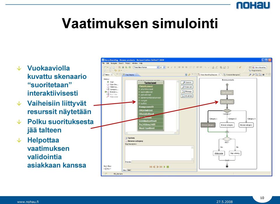 liittyvät resurssit näytetään Polku suorituksesta