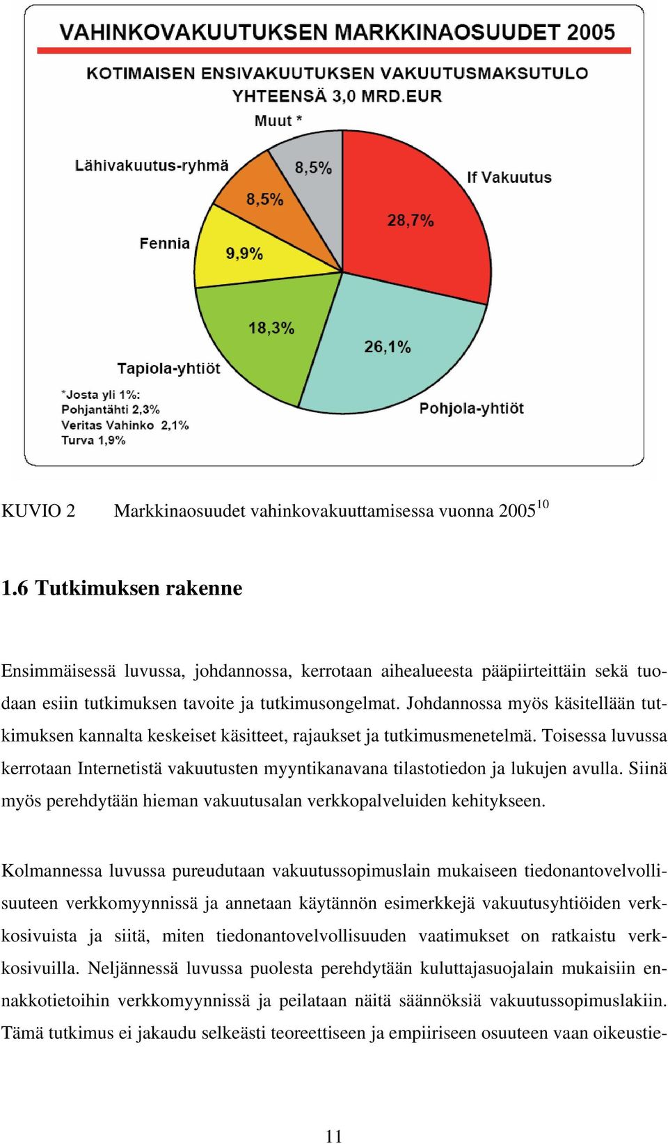 Johdannossa myös käsitellään tutkimuksen kannalta keskeiset käsitteet, rajaukset ja tutkimusmenetelmä.