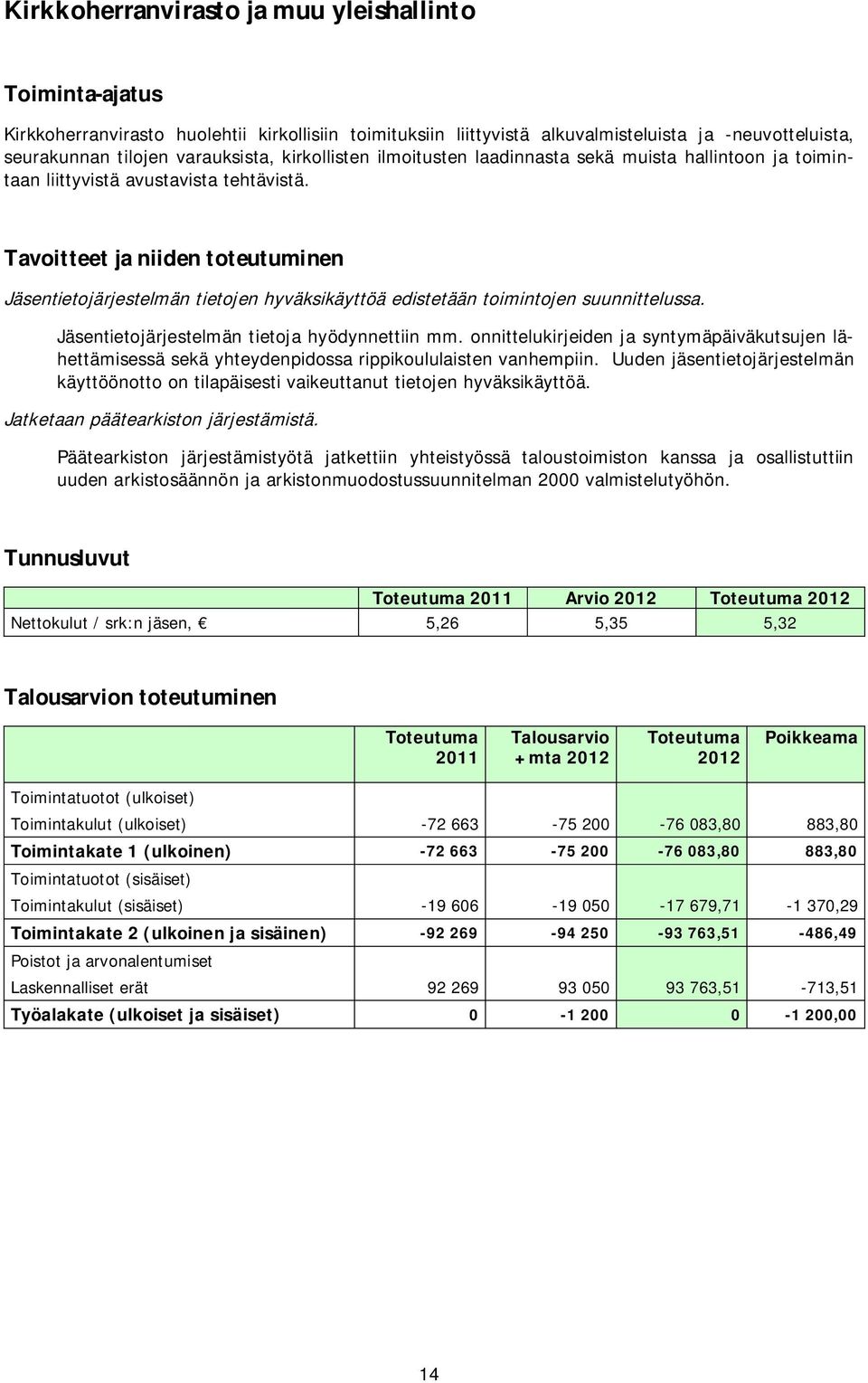 Tavoitteet ja niiden toteutuminen Jäsentietojärjestelmän tietojen hyväksikäyttöä edistetään toimintojen suunnittelussa. Jäsentietojärjestelmän tietoja hyödynnettiin mm.