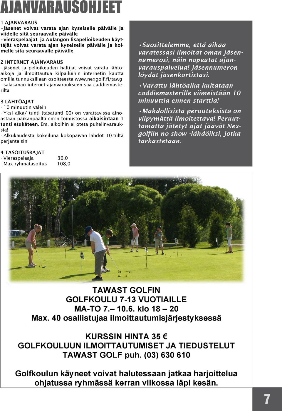 osoitteesta www.nexgolf.