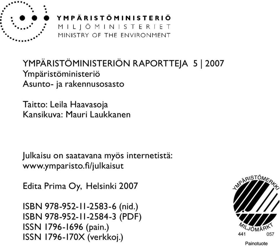 internetistä: www.ymparisto.