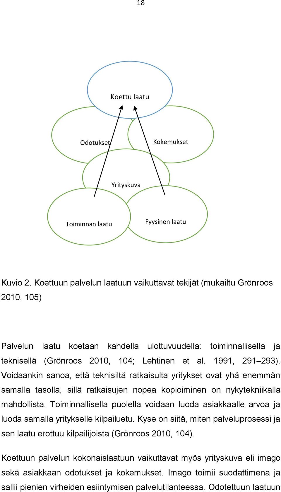 1991, 291 293). Voidaankin sanoa, että teknisiltä ratkaisulta yritykset ovat yhä enemmän samalla tasolla, sillä ratkaisujen nopea kopioiminen on nykytekniikalla mahdollista.