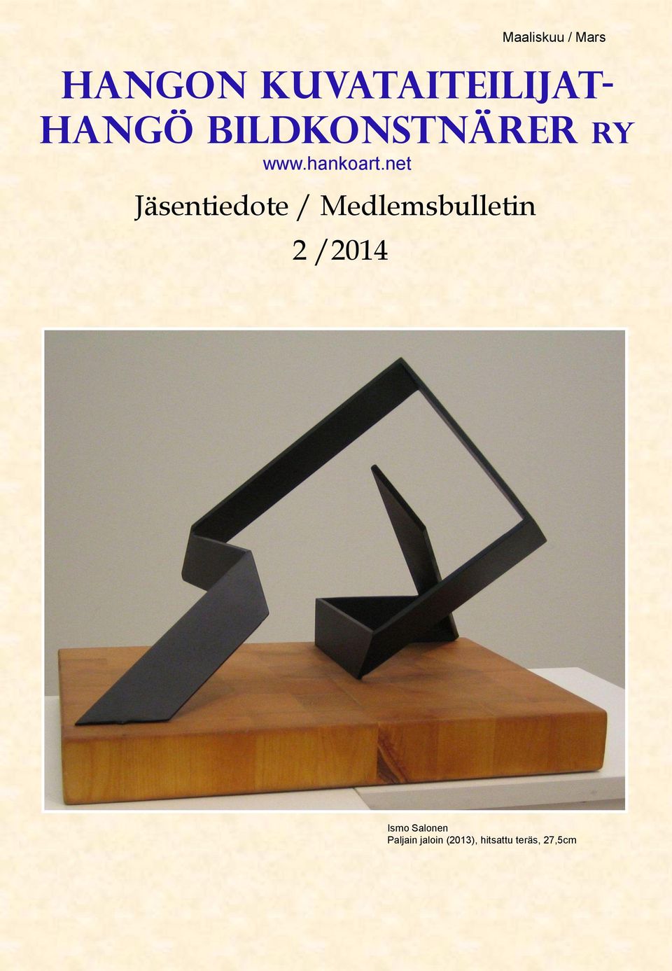 net Jäsentiedote / Medlemsbulletin 2 /2014