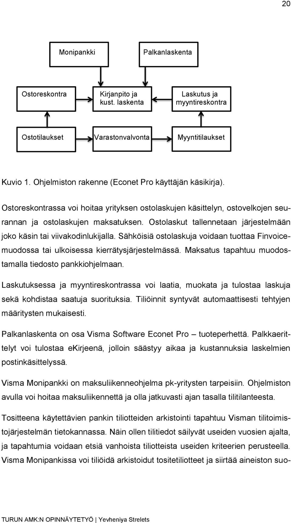 Ostolaskut tallennetaan järjestelmään joko käsin tai viivakodinlukijalla. Sähköisiä ostolaskuja voidaan tuottaa Finvoicemuodossa tai ulkoisessa kierrätysjärjestelmässä.