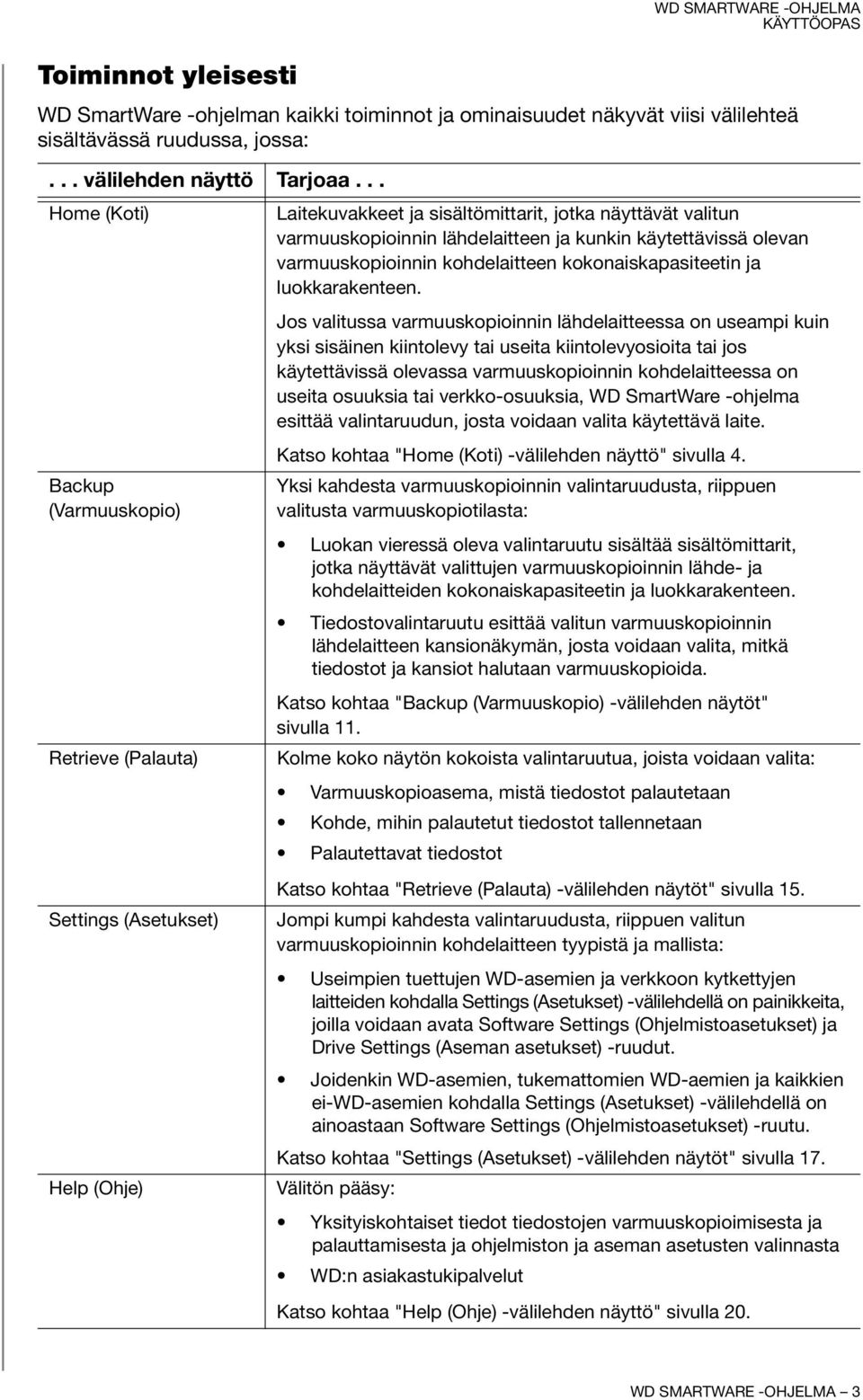 luokkarakenteen.